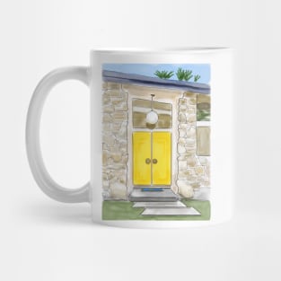 Palm Springs Yellow Door Mug